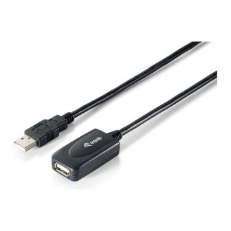 Equip 133311 USB Cable USB 2.0 15 m USB A Black