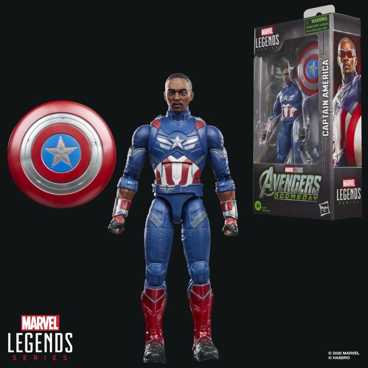 Marvel Avengers Marvel Legends Series Capitán América de Avengers…