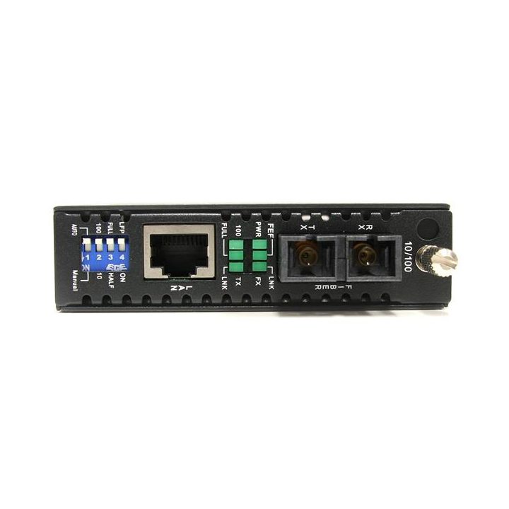 StarTech.com Conversor de Meios Ethernet 10/100 Mbps para Fibra…