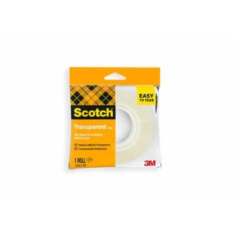 Scotch Blister rollo cinta transparente easy tear 19mm x 33m 508/1933…