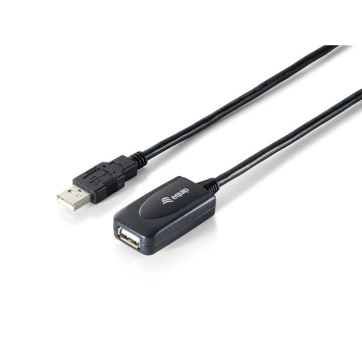 Equip 133311 cabo USB USB 2.0 15 m USB A Preto