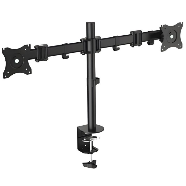 Equip Soporte articulado de sobremesa para dos monitores de 13"-27