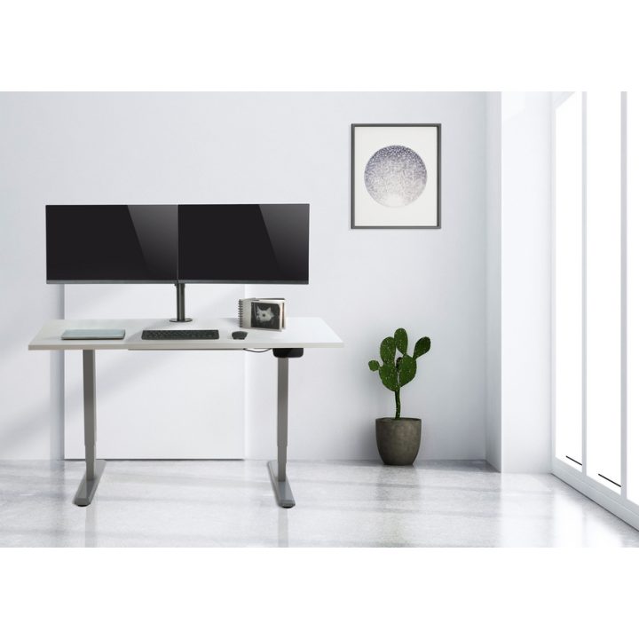 Equip Suporte articulado de secretária para dois monitores de 13"-27"