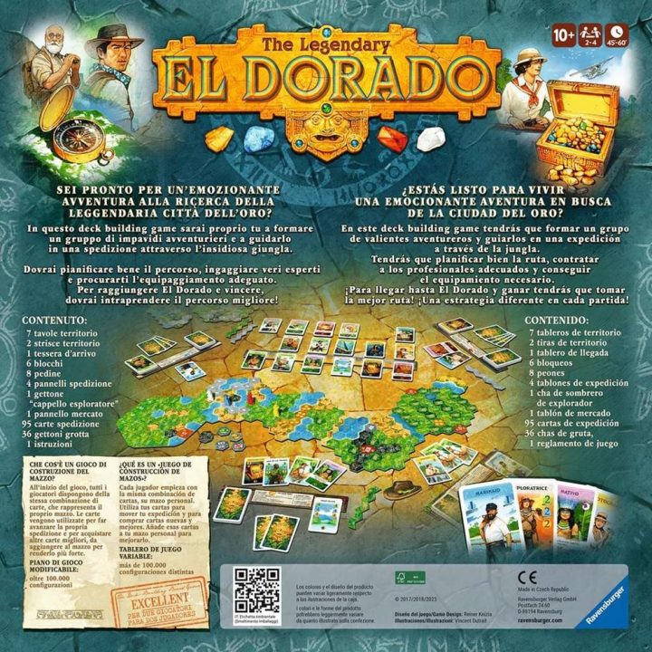 Jogo de tabuleiro Ravensburger El Dorado (27555)