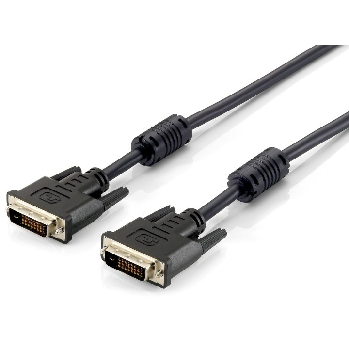 Equip 118932 DVI Cable 1.8 m DVI-D Black