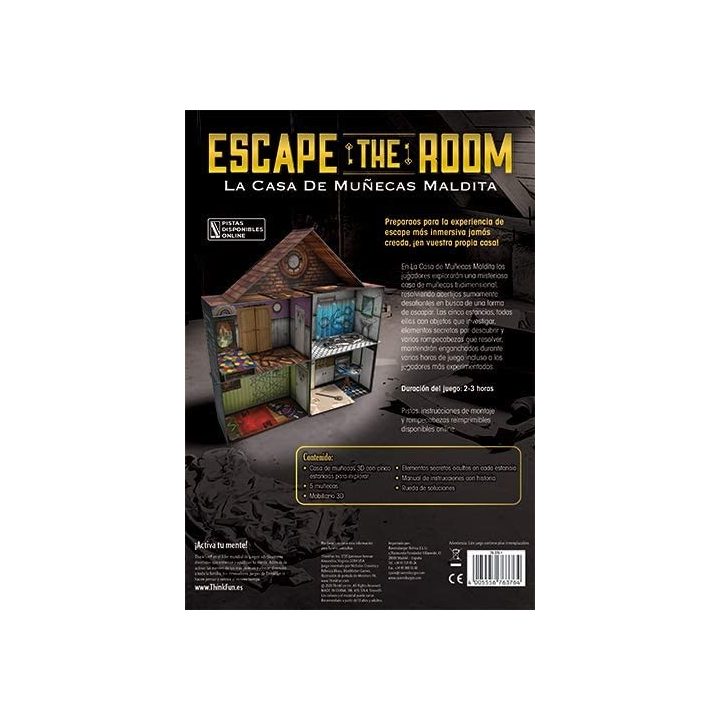 Ravensburger Board Game Escape The Room: The Cursed Dollhouse (76376)