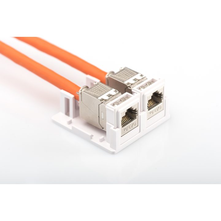 Digitus AT-AG 302A-WH RJ-45 Outlet Box White