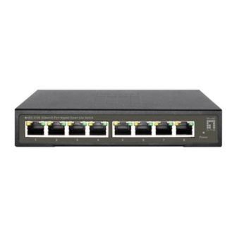 LevelOne GES-2108 switch Gerido L2 Gigabit Ethernet (10/100/1000)…