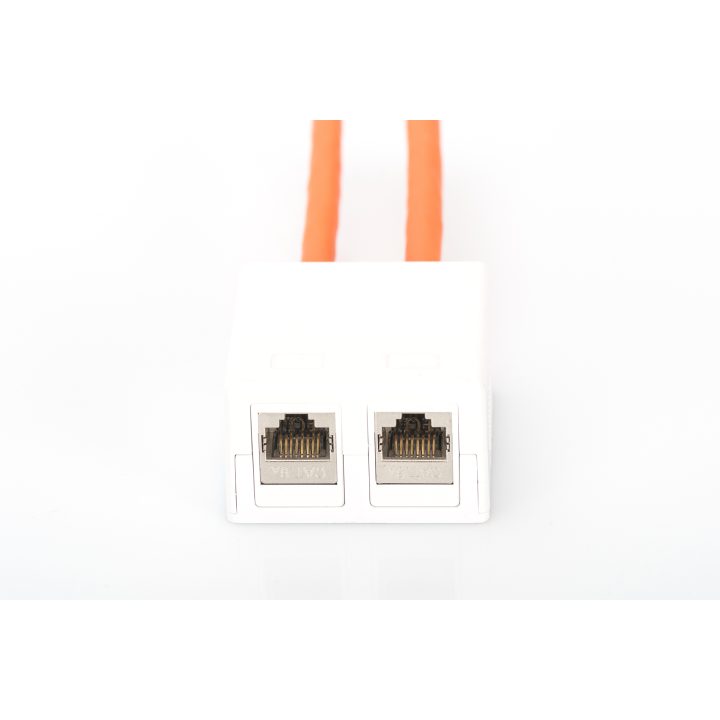 Digitus AT-AG 302A-WH caixa de tomada RJ-45 Branca