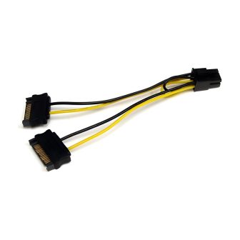 StarTech.com Cable Adaptador Conversor de 15cm de Alimentación SATA a…