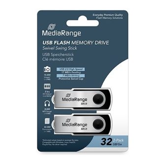 Pendrive 32GB USB 2.0 Mediarange 2 pack (MR911-2)