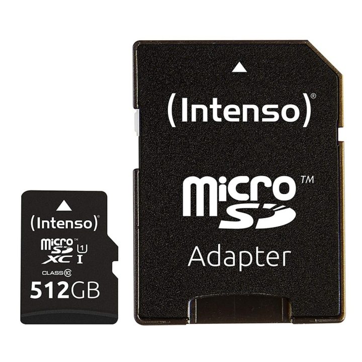 Intenso 3423493 Micro SD UHS-I Premium 512G with Adapter