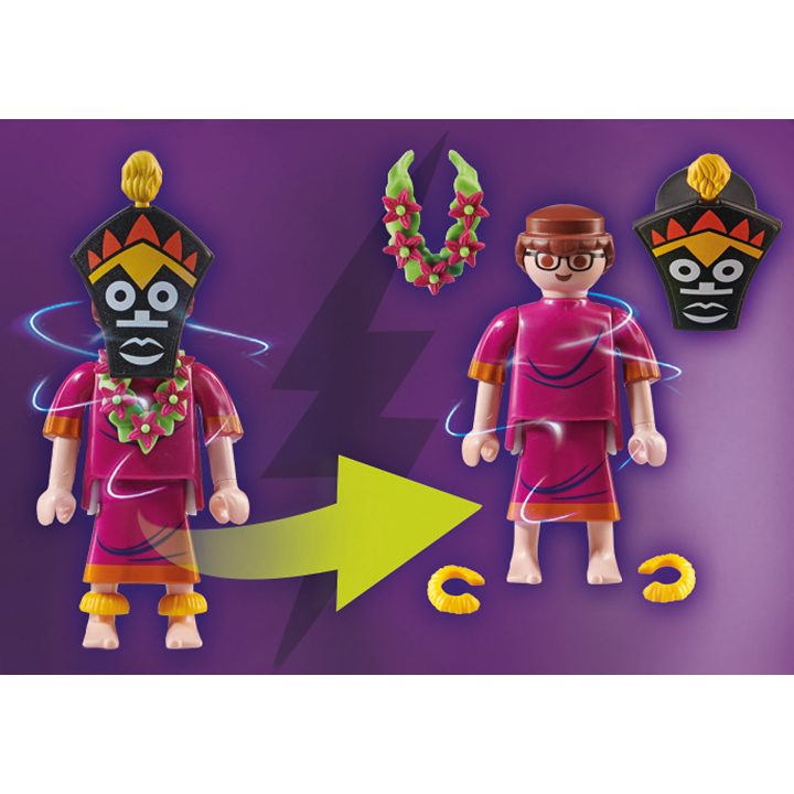 Playmobil Scooby-Doo! Aventura com Witch Doctor (70707)