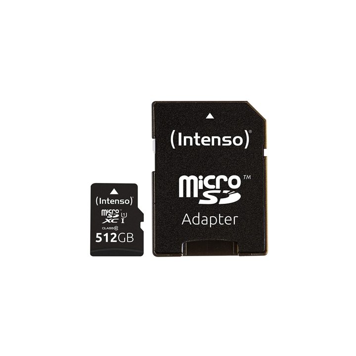 Intenso 3423493 Micro SD UHS-I Premium 512G with Adapter