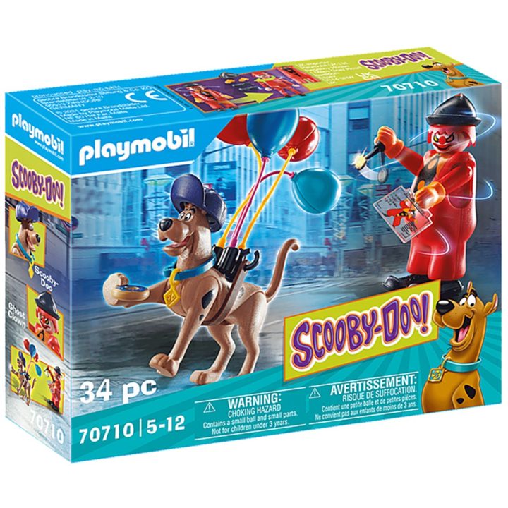 Playmobil Scooby-Doo! Aventura com o Palhaço Fantasma (70710)