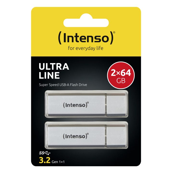 Intenso 3531494 Lápiz USB 3.2 Ultra 64GB (pack 2u)