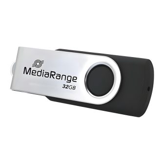 Mediarange 32GB USB-C 3.2 Flash Drive silver-black (MR1952)