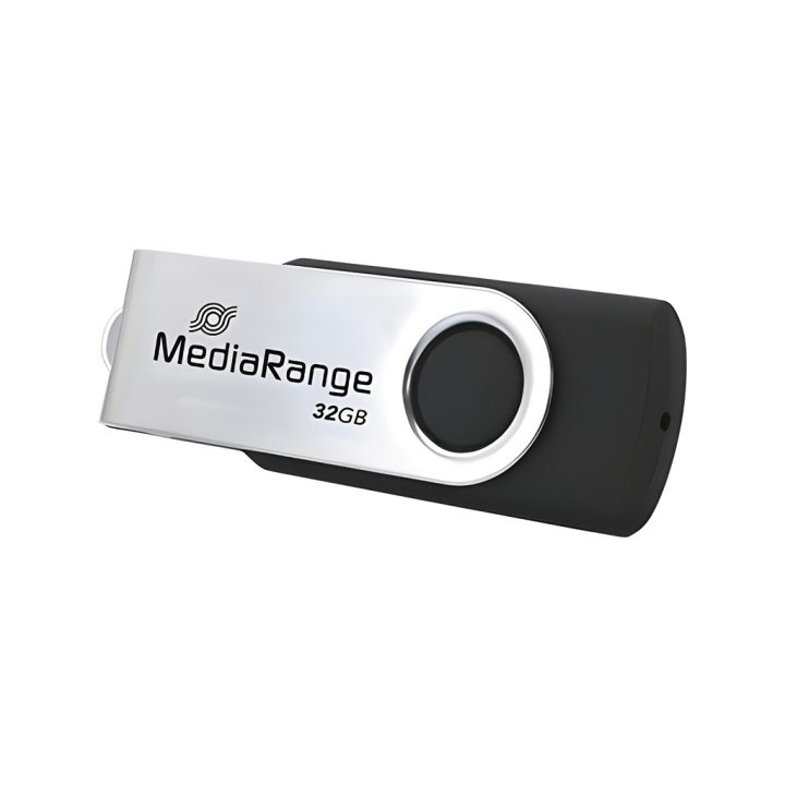 Pen drive 32GB USB-C 3.2 Mediarange silver-black (MR1952)