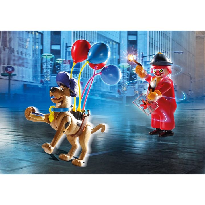 Playmobil Scooby-Doo! Aventura com o Palhaço Fantasma (70710)