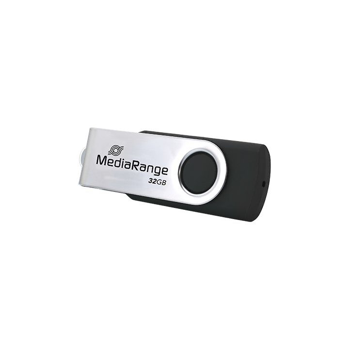Mediarange 32GB USB-C 3.2 Flash Drive silver-black (MR1952)