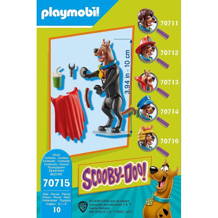 Playmobil Scooby-Doo! figura de coleção vampiro (70715)