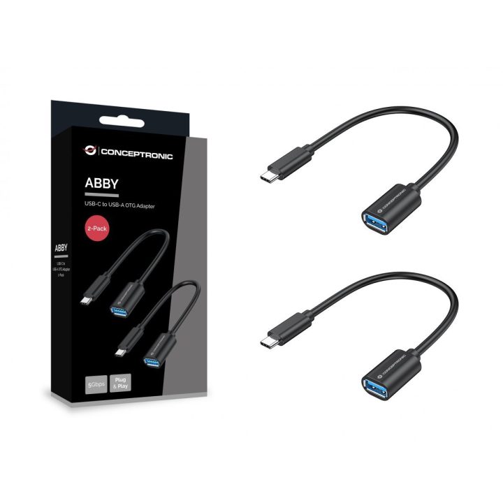 Conceptronic ABBY11B cable USB USB 3.2 Gen 1 (3.1 Gen 1) 0,2 m USB C…
