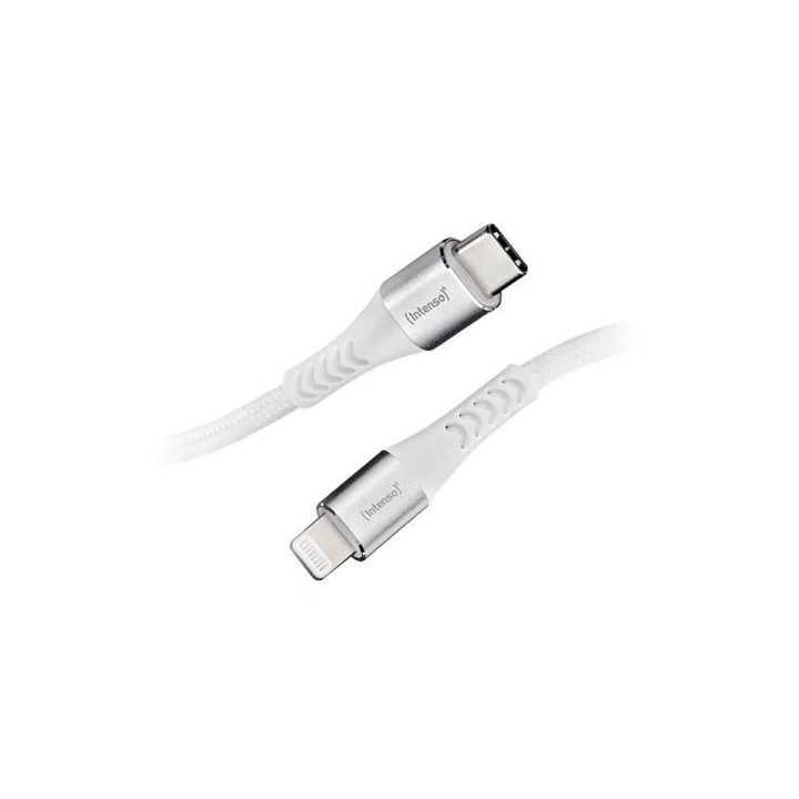 Cable USB-C a Lightning Intenso 1.5m C315L blanco (7902002)