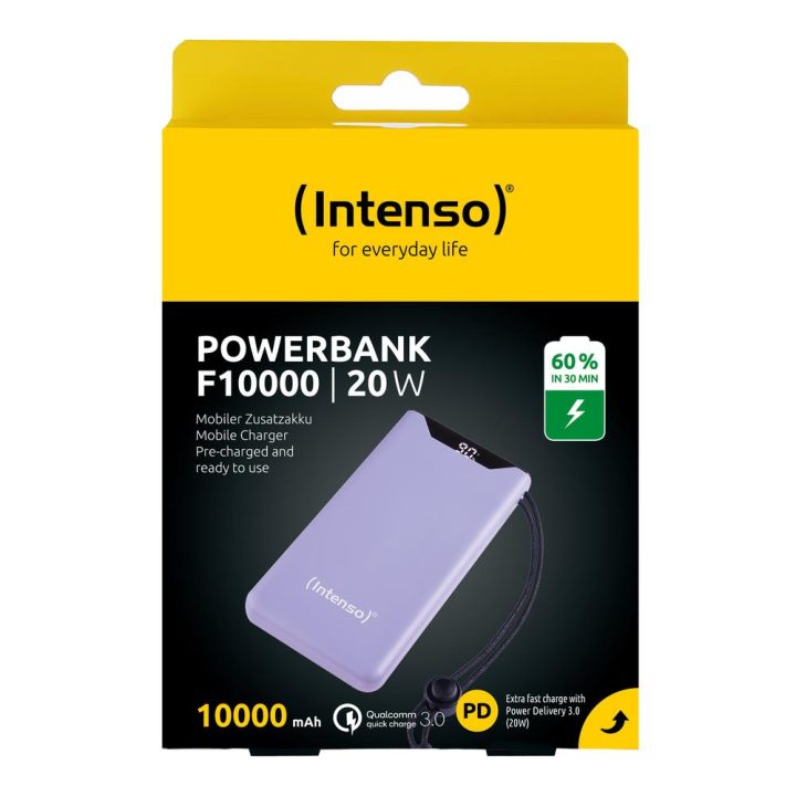 Powerbank Intenso F10000 lilás 10000 mAh (7332033)