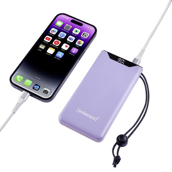 Powerbank Intenso F10000 lilás 10000 mAh (7332033)