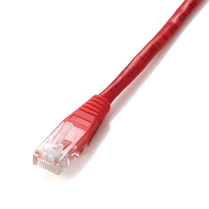 Equip 625420 cabo de rede Vermelho 1 m Cat6 U/UTP (UTP) Alrededor