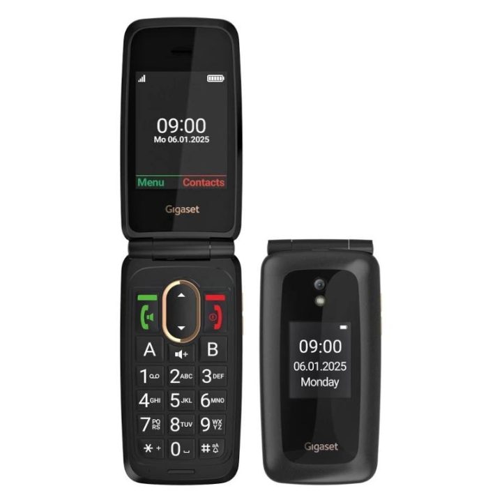 Gigaset GL795 4G Mobile Phone Black (GL795B)