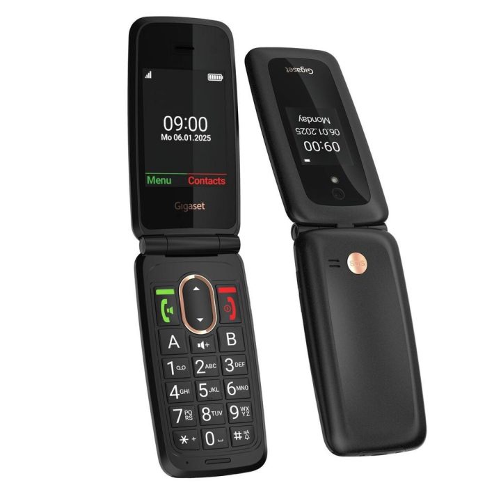 Gigaset GL795 4G Mobile Phone Black (GL795B)