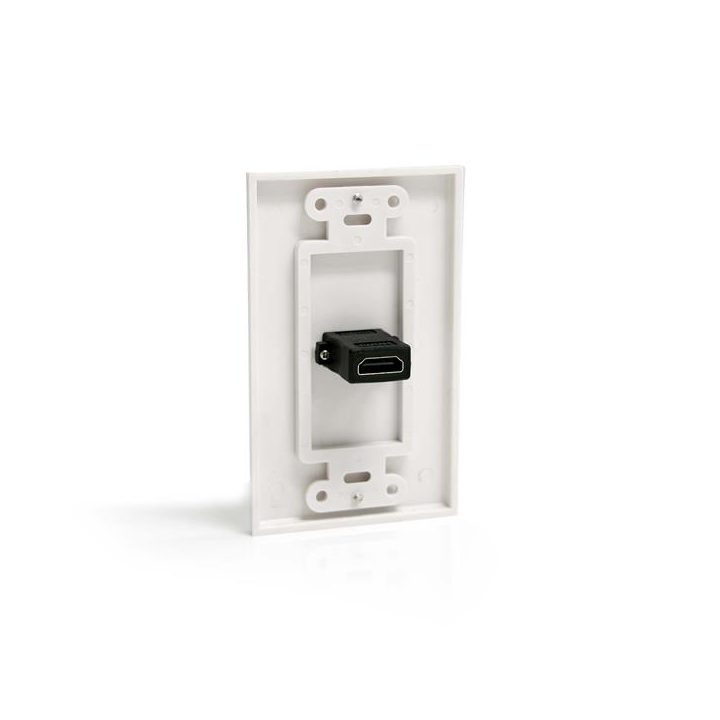 StarTech.com Tampa de Parede HDMI Fêmea de 1 Saída - Branca