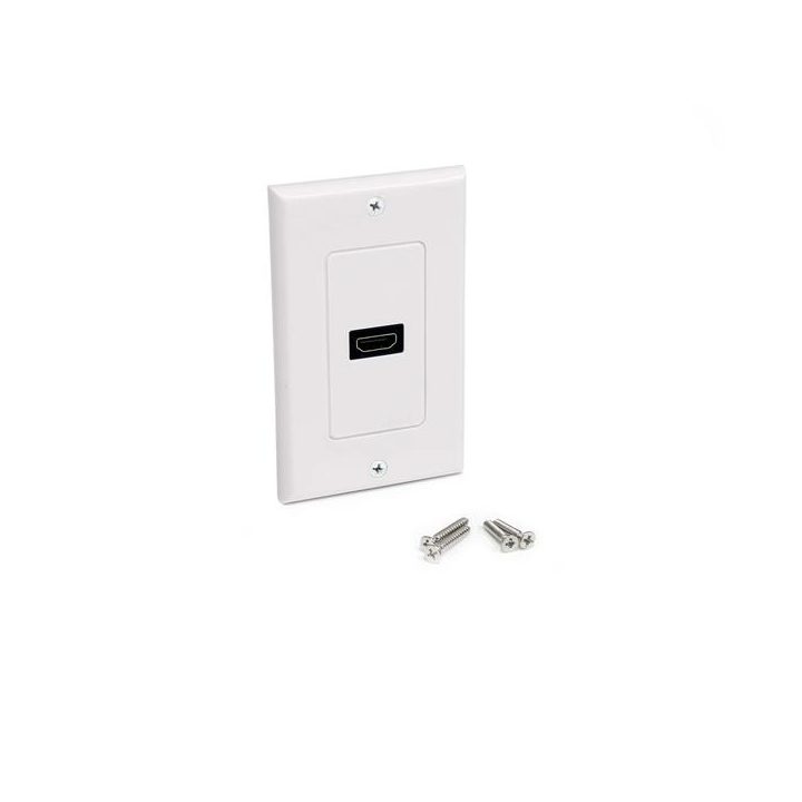 StarTech.com Tapa de Pared HDMI Hembra de 1 Salida - Blanca