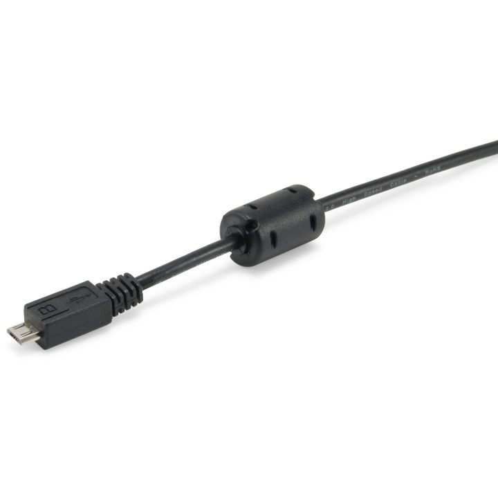 Equip 128551 USB 2.0 Cable Type A to Micro-B, 1.8 m, Black