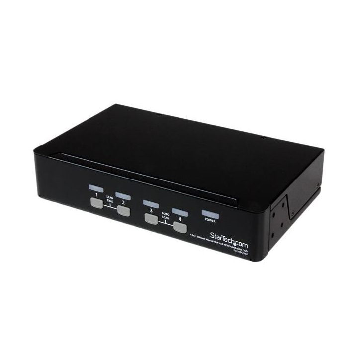 StarTech.com Comutador Switch KVM 4 Portas de Vídeo VGA USB 2.0 - 1U…