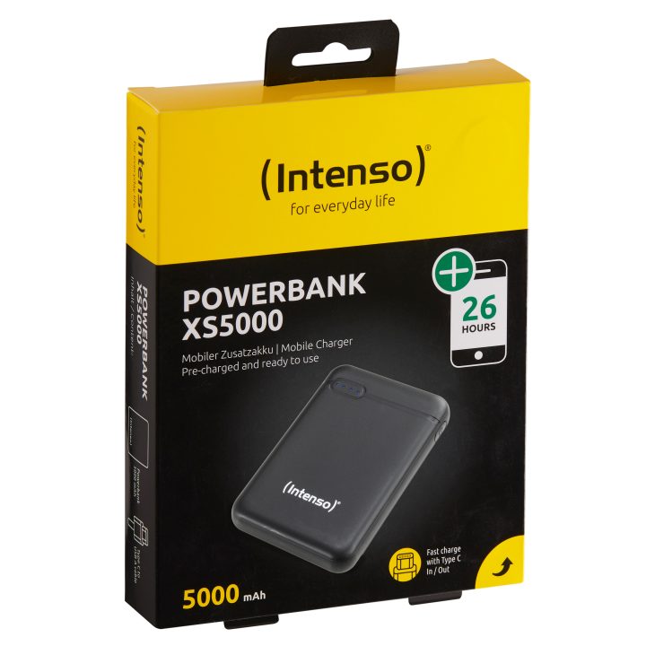 Powerbank Intenso XS5000 5000 mAh preto (7313520)