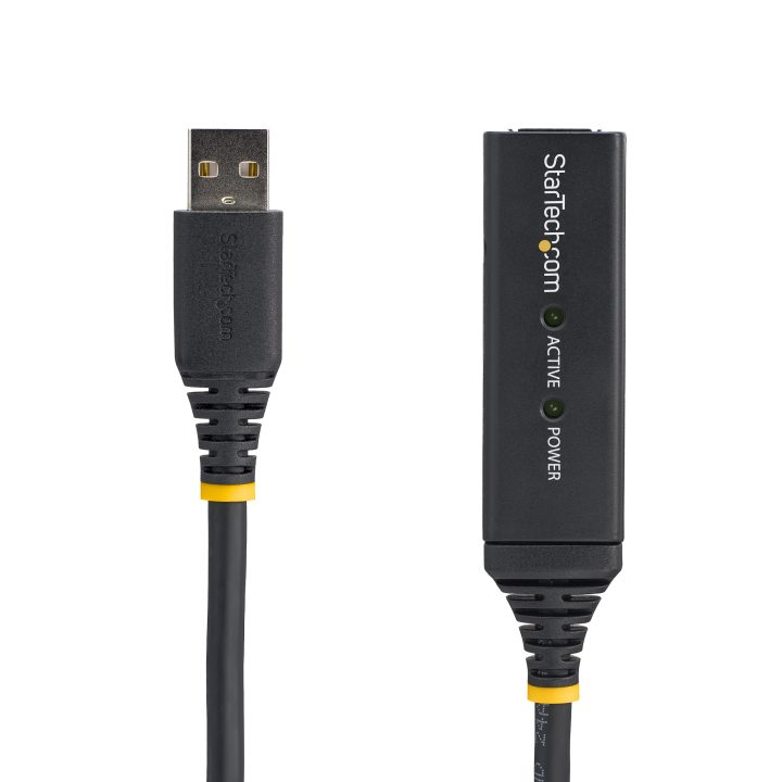 StarTech.com 20m High-Speed Active Amplified USB 2.0 Extension Cable…