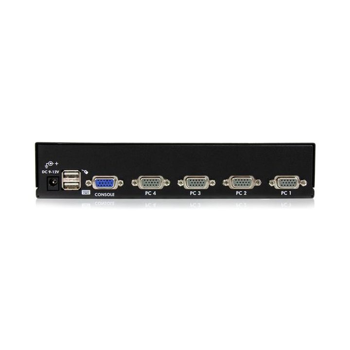 StarTech.com Comutador Switch KVM 4 Portas de Vídeo VGA USB 2.0 - 1U…