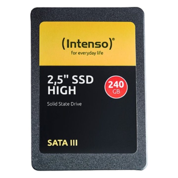 Intenso High 240GB 2.5-inch SATA3 Internal Solid State Drive SSD…