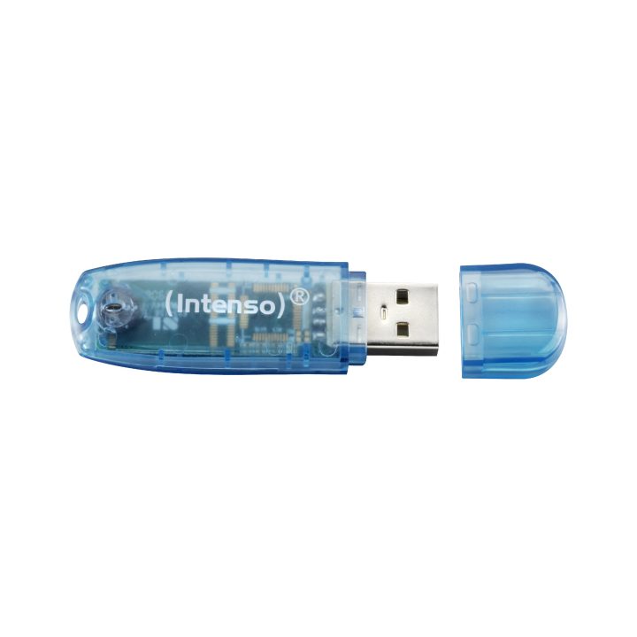 Intenso rainbow 4GB blue USB 2.0 flash drive (3502450)