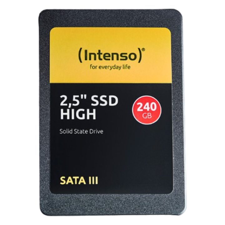Intenso High 240GB 2.5-inch SATA3 Internal Solid State Drive SSD…