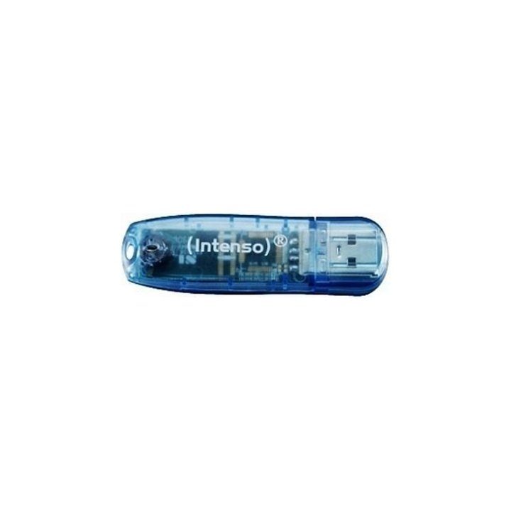 Intenso rainbow 4GB blue USB 2.0 flash drive (3502450)