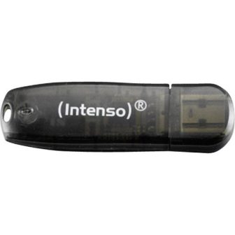 Intenso rainbow 16GB black USB 2.0 flash drive (3502470)