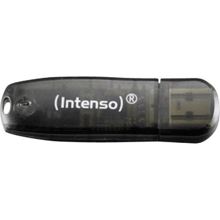 Intenso rainbow 16GB black USB 2.0 flash drive (3502470)