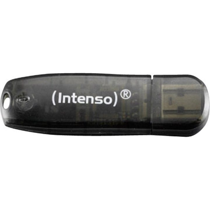 Intenso rainbow 16GB black USB 2.0 flash drive (3502470)
