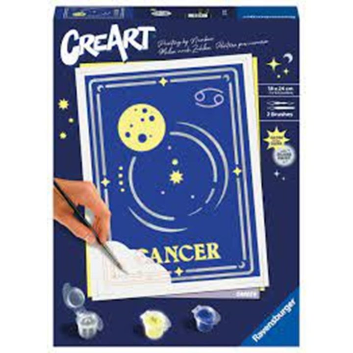 Kit para pintar com números Ravensburger creart série trend d zodiac…