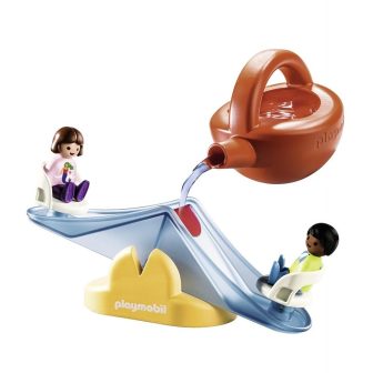 Playmobil aqua 1.2.3 balancin acuatico con regadera (70269)
