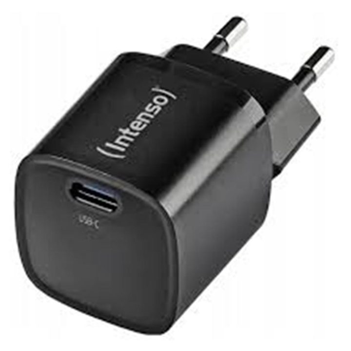 Carregador de parede Intenso W30C² GaN 30W USB-C preto (7803060)