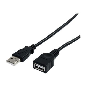 StarTech.com Cabo de Extensão USB 2.0 de 91cm - Prolongador USB A…